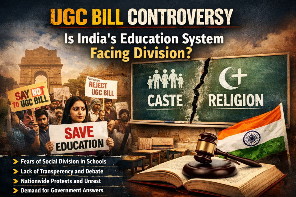 UGC Bill Sparks Nationwide Debate: Concerns Over Social Division in Indian Education