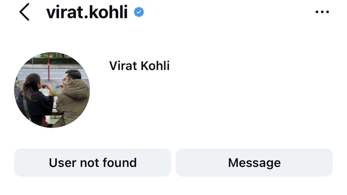 Virat Kohli Instagram Account Deactivated, Fans Turn to Anushka Sharma for Answers