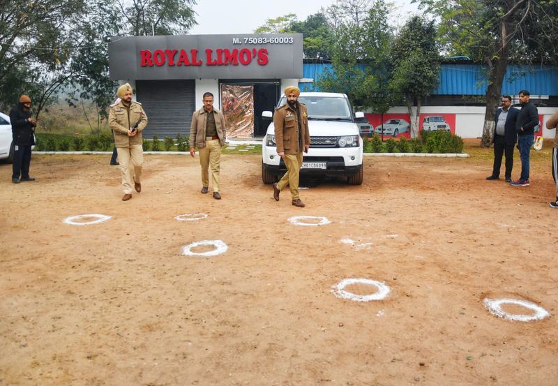 Ludhiana Royal Limo's Showroom Firing: Gunmen Leave Gangster Slips After Daylight Attack