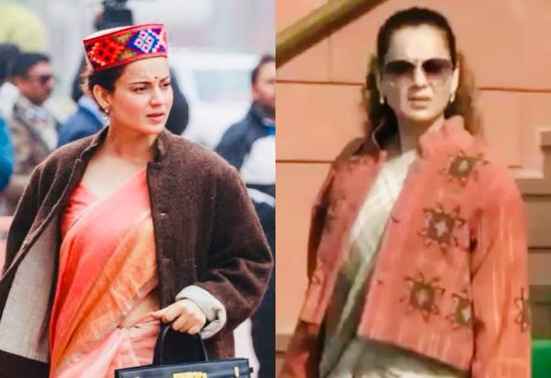 Himachali Chic in Parliament: Kangana Ranaut’s Kullu Coats Turn Heads in Lok Sabha