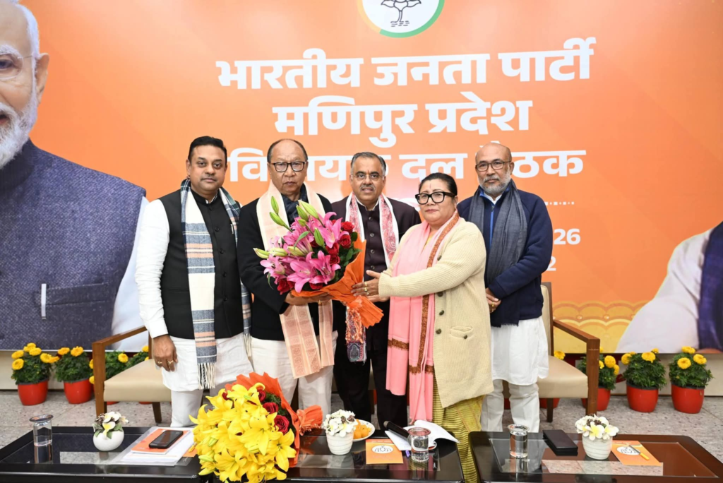 Yumnam Khemchand Singh Elected BJP Legislature Party Leader in Manipur, Sets Stage for New Government