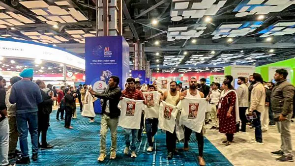 AI Summit Shirtless Protest: Patiala House Court Sends 4 Indian Youth Congress Workers to 5-Day Police Custody