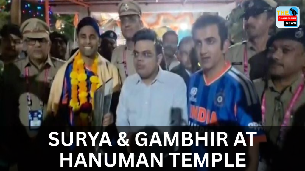 Suryakumar Yadav, Gautam Gambhir and Jay Shah Visit Hanuman Temple in Ahmedabad After India’s Historic T20 World Cup Win