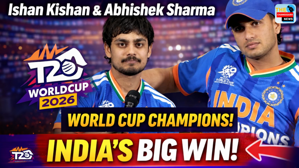 Ishan Kishan & Abhishek Sharma React After India Wins T20 World Cup 2026