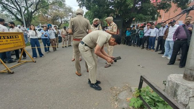Property dealer Preet Nagra was shot dead in broad daylight near Sector 9, Chandigarh. Police launch investigation as motive remains unknown.