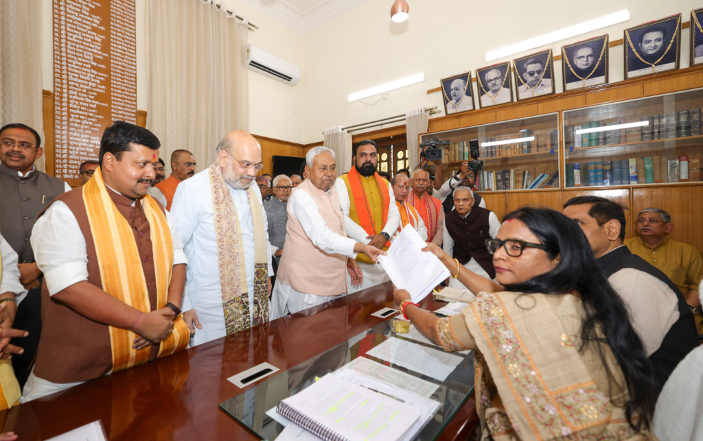 Amit Shah Welcomes Nitish Kumar to Rajya Sabha, Calls His Bihar Tenure a Golden Chapter