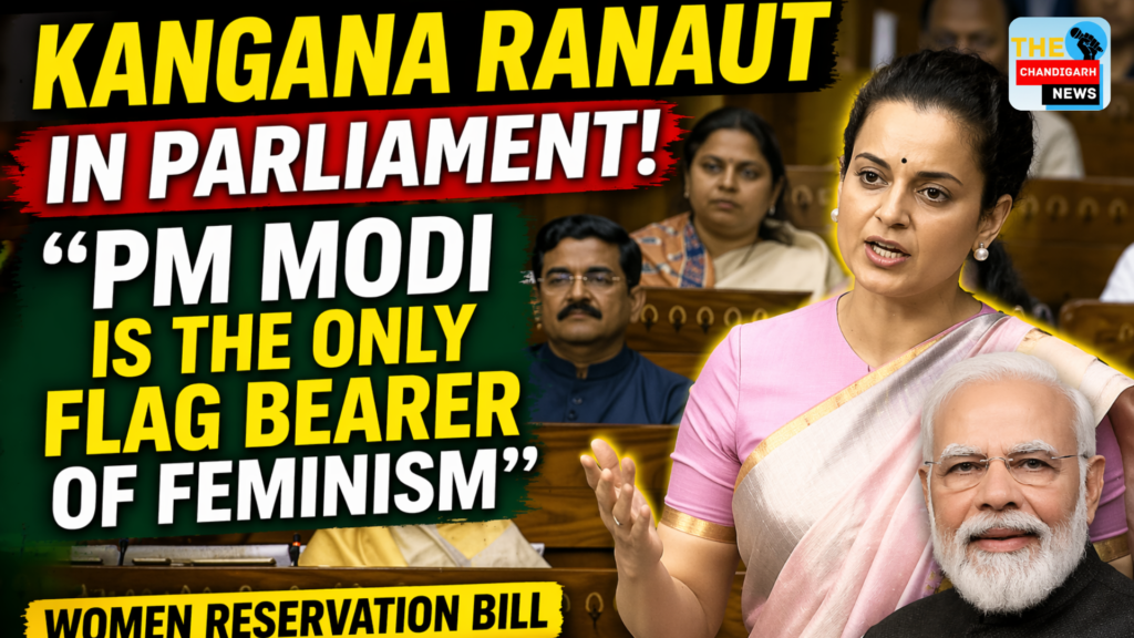 Kangana Ranaut Calls PM Modi the ‘Flag Bearer of Feminism’ During Women’s Reservation Bill Debate