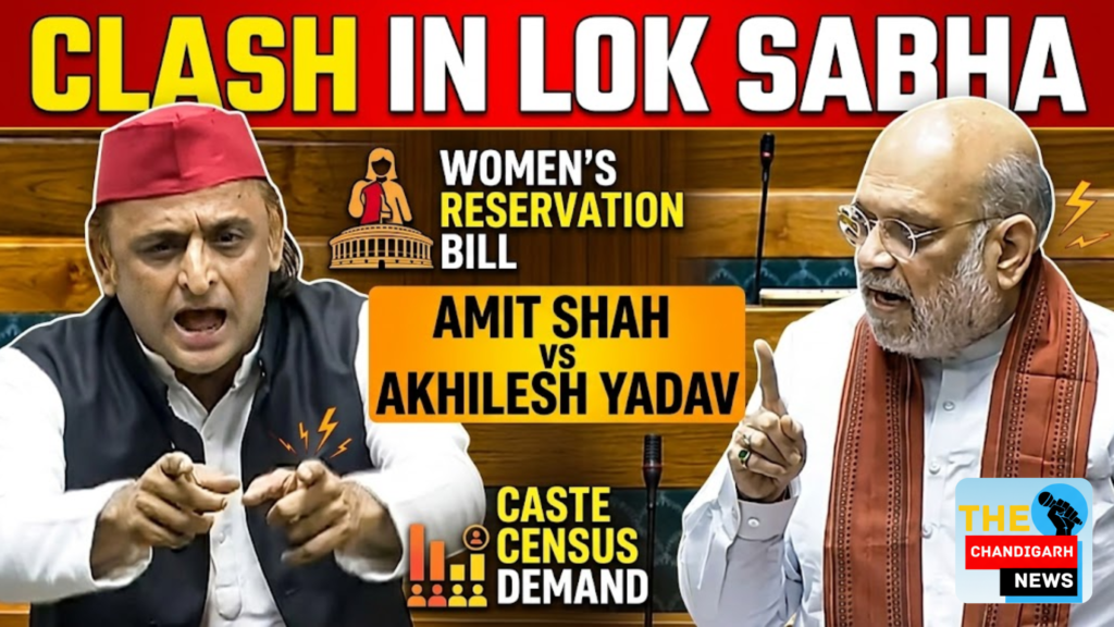 Amit Shah and Akhilesh Yadav Clash in Lok Sabha Over Women’s Quota and Delimitation Bills
